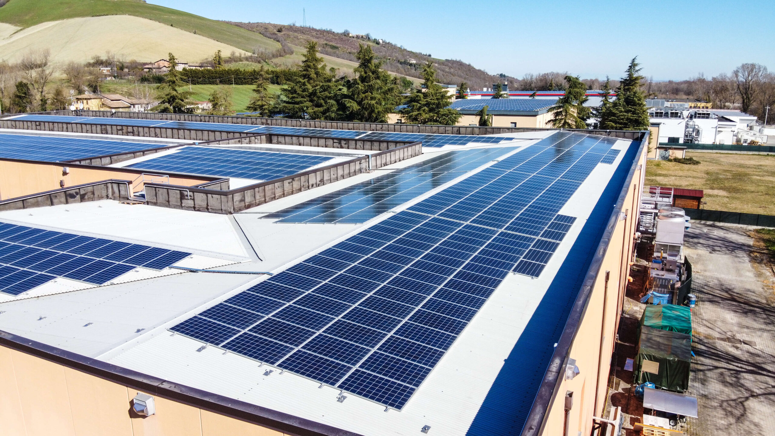 Il nostro fotovoltaico per l'azienda Borgo Antico